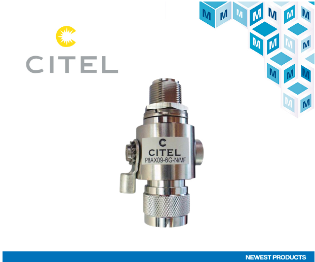 贸泽电子宣布与浪涌保护产品制造商CITEL签订分销协议