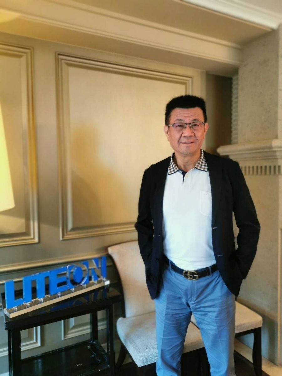 光宝营运转型布局，总经理邱森彬表示，车用芯片缺货依然影响整体供应链出货，但2022年电动车充电桩出货成长强劲。韩青秀摄