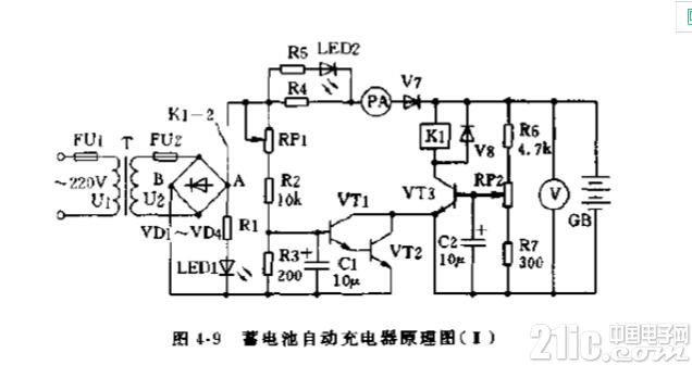自制12伏蓄电池充电器详细操作步骤