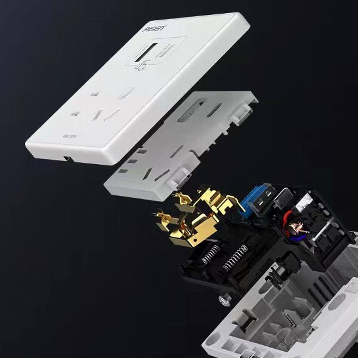 品胜推出45W 1A1C墙插,支持40W华为超级快充与45W PD快充-充电头网