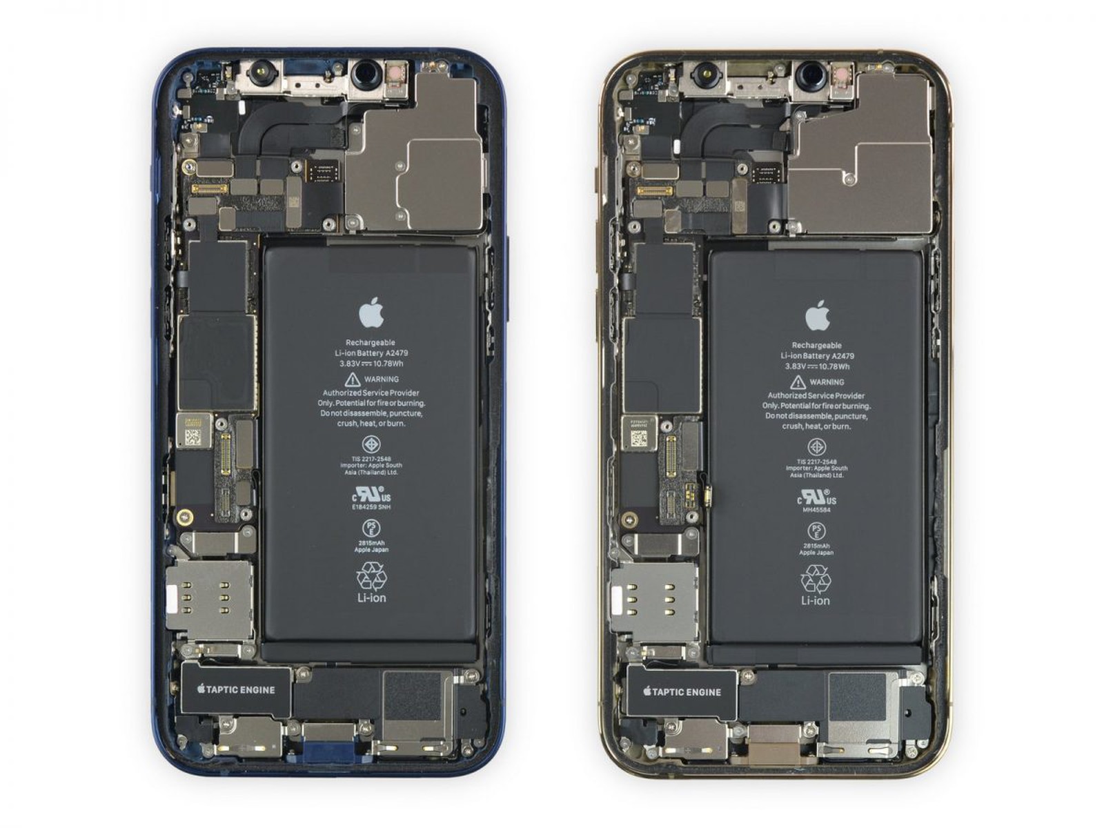 iPhone 12/12 Pro拆解显示：屏幕与电池组件可互换