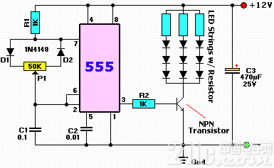 【干货】NE555典型应用电路图（二）