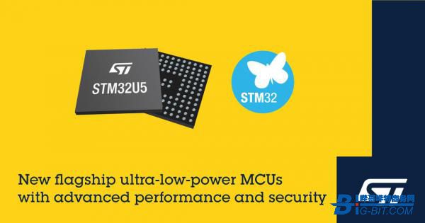 意法半导体推出STM32U5超低功耗微控制器