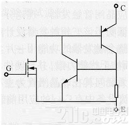 图1 IGBT的等效电路
