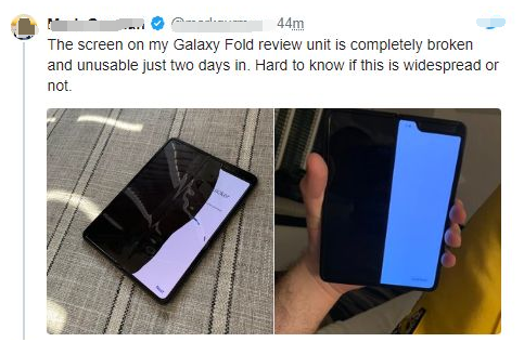 Galaxy Fold折叠屏手机故障暴露三星内部管理问题