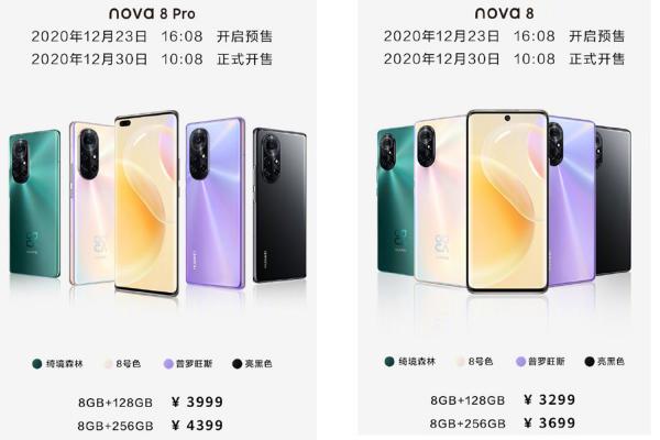 E资讯：nova 星再添新成员，nova 8系列与多款华为智能产品同时发布