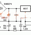 使W317稳压器从零伏起调电路
