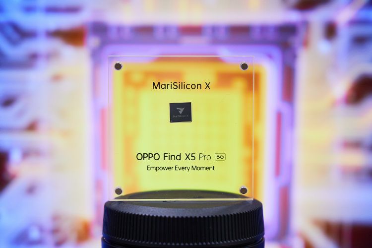 OPPO首款NPU MariSilicon X，近日成为「双芯片」宣传模式主轴。李建梁摄