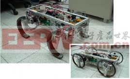 用LabVIEW和CompactRIO开发腿轮移动机器人