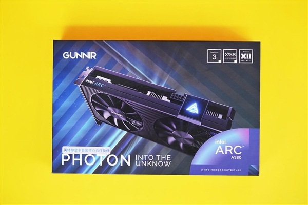 入门级独显新选择!蓝戟Intel Arc A380 Photon显卡图赏