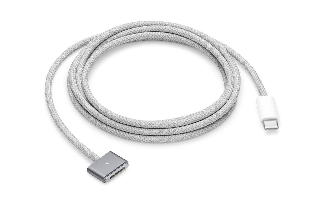 苹果推出多彩MagSafe3磁吸充电线,340元一根四色可选-充电头网