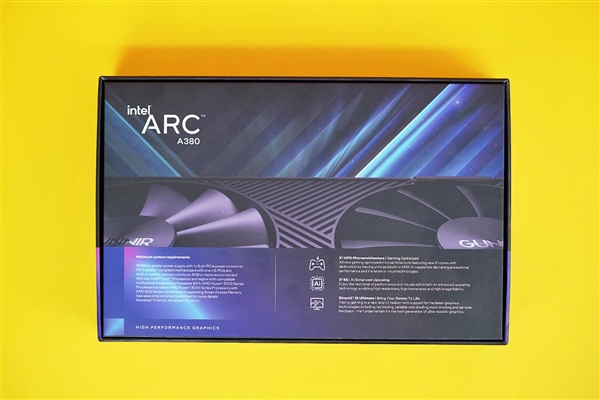 入门级独显新选择!蓝戟Intel Arc A380 Photon显卡图赏
