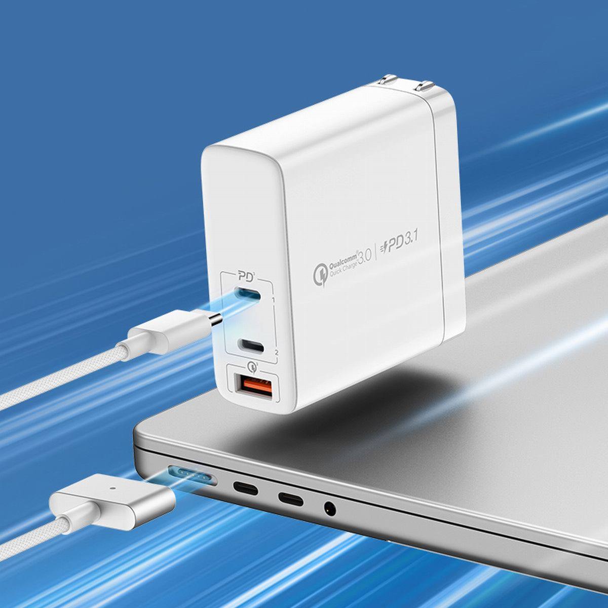 MOMAX推出PD3.1 140W氮化镓充电器,适配Macbook Pro 2021满血快充-充电头网