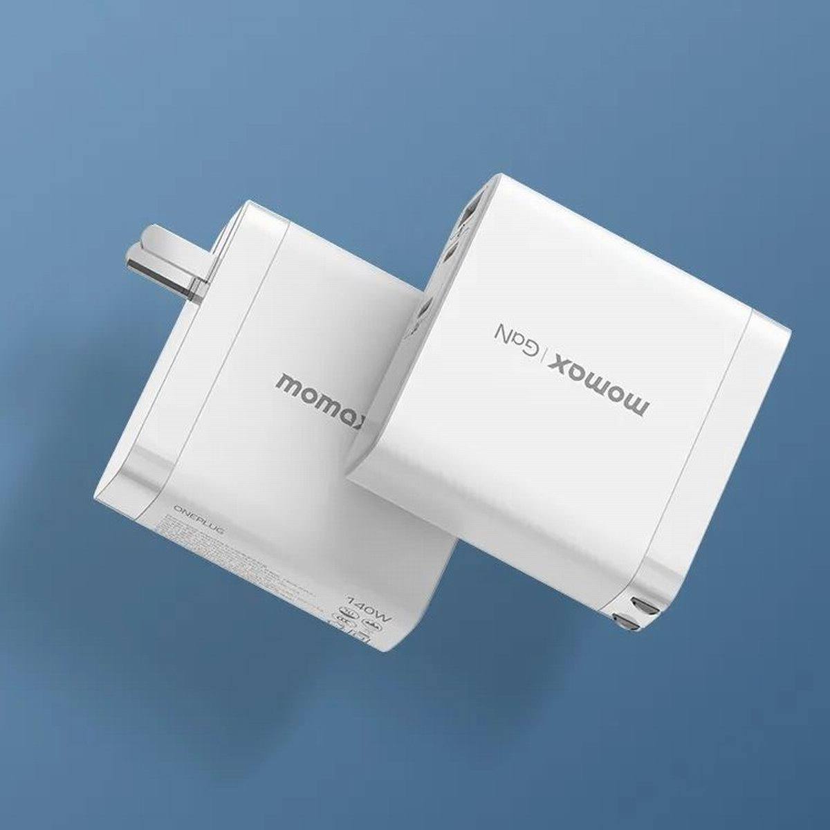 MOMAX推出PD3.1 140W氮化镓充电器,适配Macbook Pro 2021满血快充-充电头网