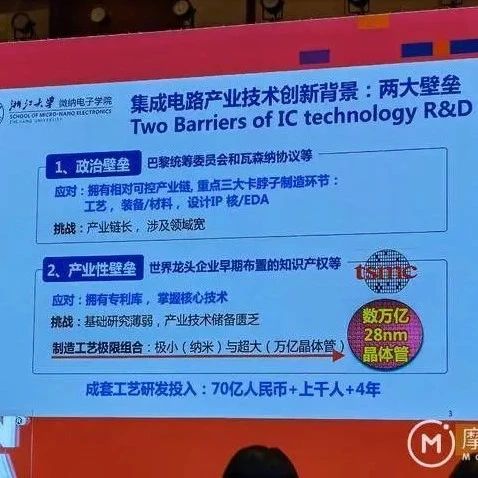中国工程院院士吴汉明：关于我国芯片制造的一些思考