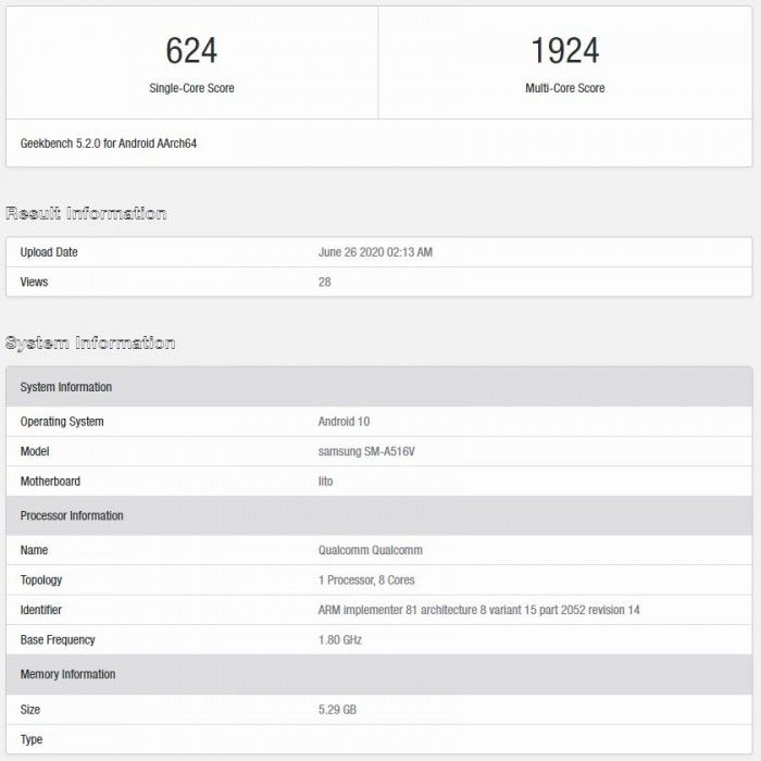 三星正在给Verizon开发搭载骁龙765G的Galaxy A51