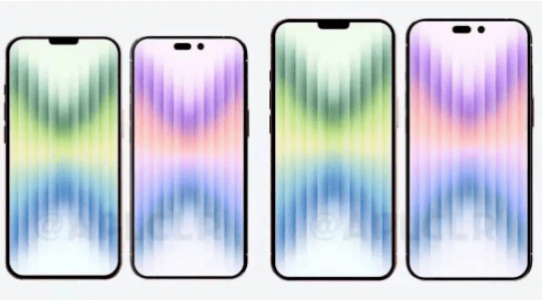 iPhone 14高清面板曝光，外观设计基本上稳了！