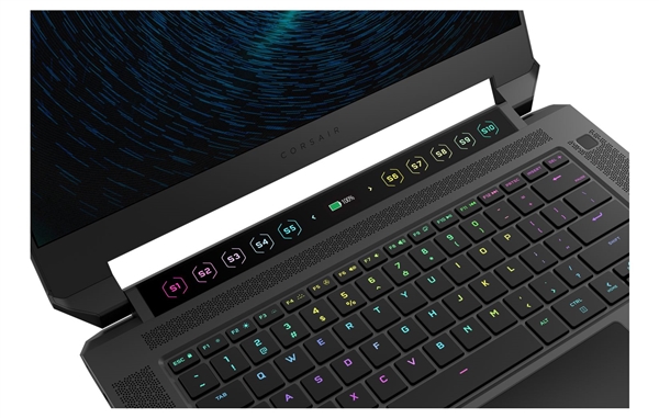 苹果“触控栏”灵魂附体！海盗船杀入游戏本：AMD 3A卖2万