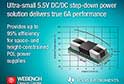 TI超小型5.5V DC/DC降压电源模块实现真正的6A性能