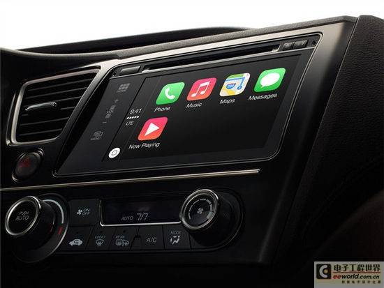 苹果联合各大汽车厂商推CarPlay功能