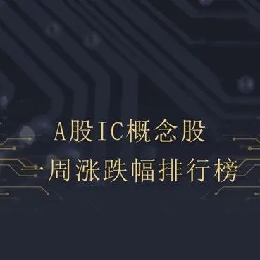 IC概念股本周涨跌幅排行：力合微大涨37.9%居首，上海贝岭垫底