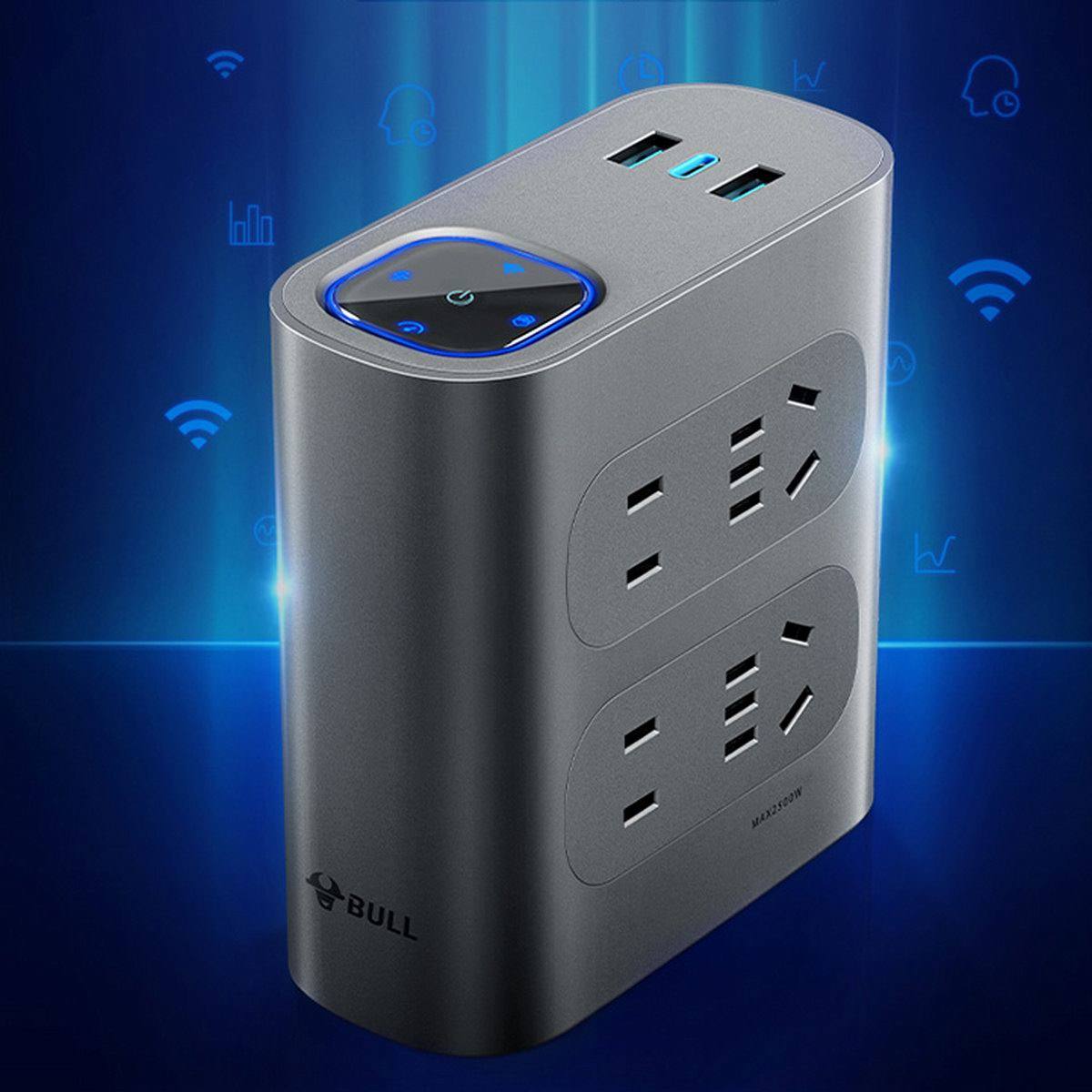 公牛推出净化电源插座，滤波防雷，支持20W PD快充
