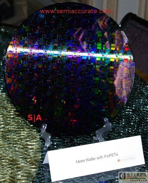 GlobalFoundries 20nm/14nm晶圆亮剑