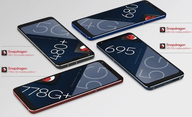 高通发布骁龙695、778G+、480+、680 4G四款芯片