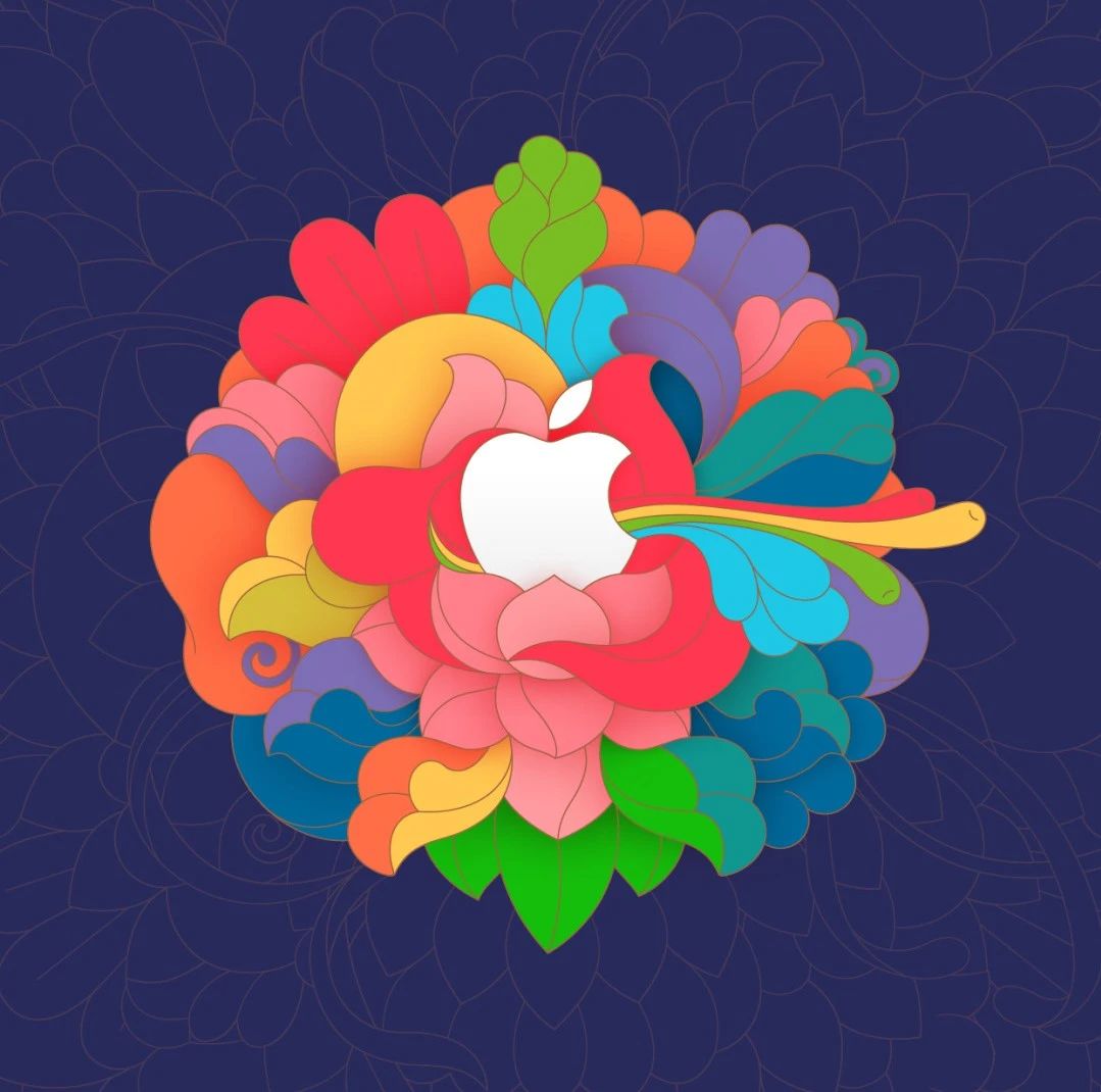 三里屯 Apple Store 景泰蓝主题壁纸