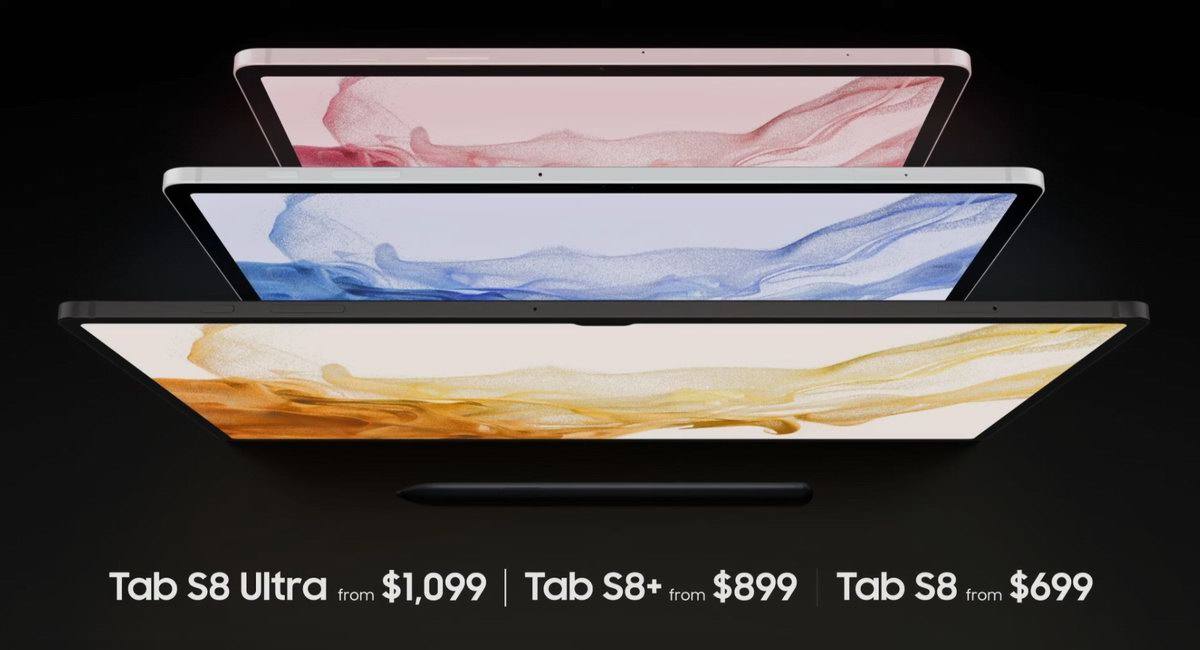 三星发布Galaxy Tab 8系列平板,全系45W快充,未送PD充电器-充电头网