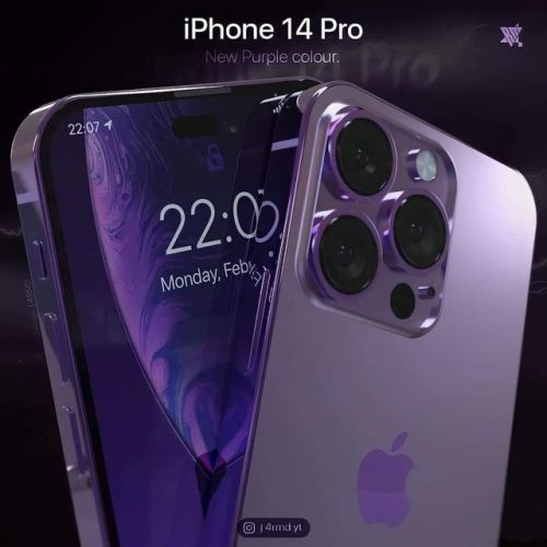 独占全新紫色配色？iPhone 14 Pro或集万千宠爱于一身