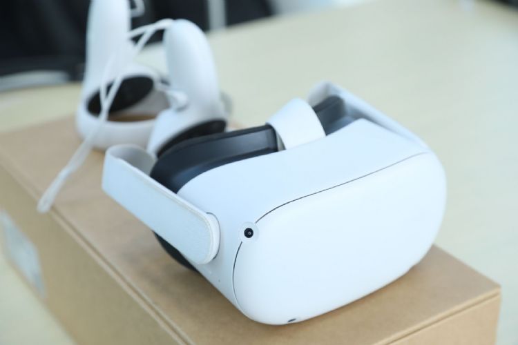 Meta厚植VR核心技术。符世旻摄