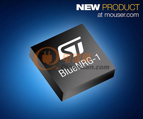 贸泽供货ST首款性能强劲的BlueNRG-1蓝牙低能耗SoC