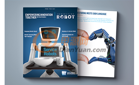 贸泽与格兰特·今原联手发布电子书《Generation Robot》
