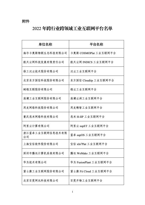 阿里云supET工业互联网平台连续四年入选工信部国家双跨平台 阿里云supET工业互联网平台连续四年入选工信部国家双跨平台