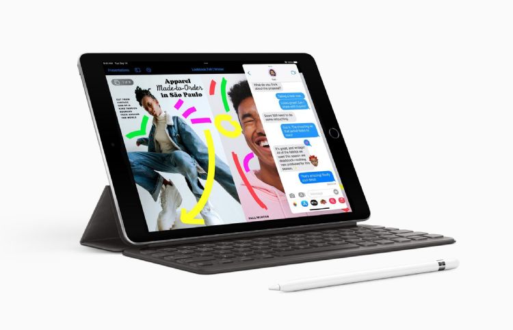 传苹果入门款iPad也将改采USB Type-C连接口。图为第九代iPad。苹果