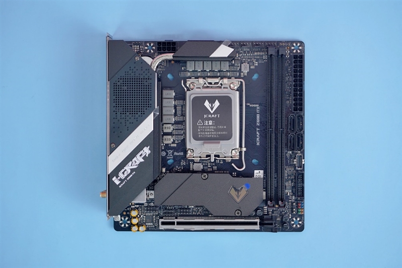 小板中的法拉利！铭瑄iCraft Z690lTX WIFI主板评测：超频潜力媲美顶级大板