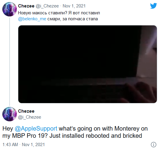 一些较旧的Mac在安装macOS Monterey后出现故障