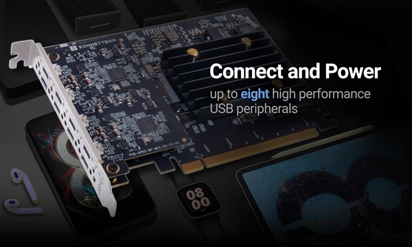 2540元！给你的老爷机升级八个满血的USB-C 3.1接口