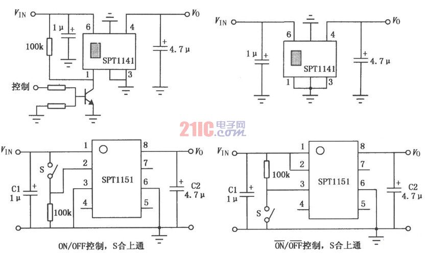 SPT1141／1151多功能开关控制器电路图.jpg