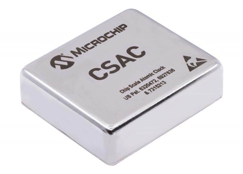 Microchip推出新型芯片级原子钟（CSAC）， 可在极端环境下提供更大的工作温度范围