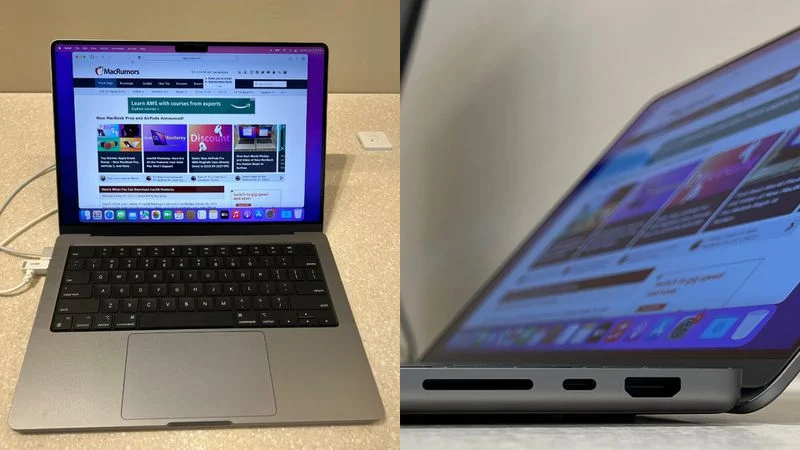 新的图片让人们更近距离地了解新款14英寸MacBook Pro