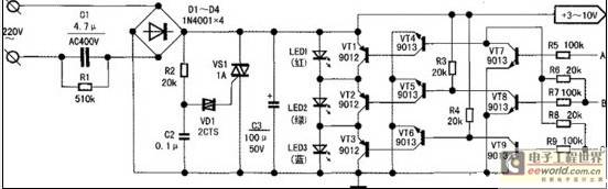 低成本1W大功率LED实用驱动电源