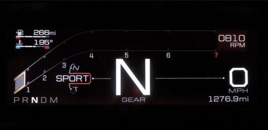 福特推全新数字仪表盘