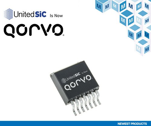 贸泽电子开售Qorvo旗下UnitedSiC的UF3N170400B7S 1700V SiC JFET