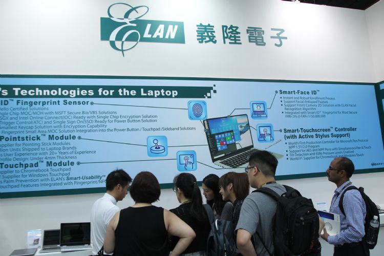 义隆电：NB后市不看淡 LTDI触控新品最快4Q贡献营收