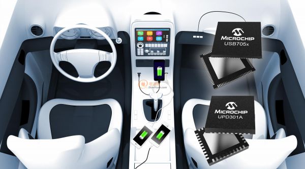 Microchip为USB Type-C™充电市场提供简便的供电（PD）解决方案