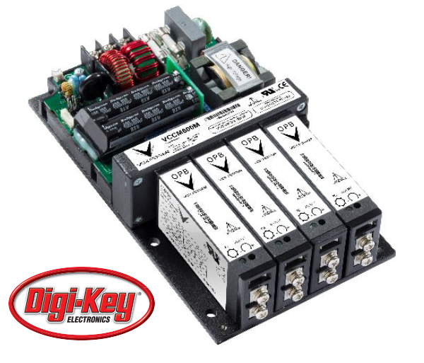 Vox Power Ltd全系列用户可配置电源通过 Digi-Key面向全球发售