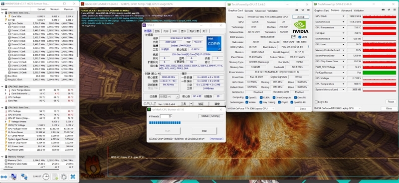 140W满功耗RTX 3060！华硕天选3笔记本评测：12代酷睿单/多核突飞猛进