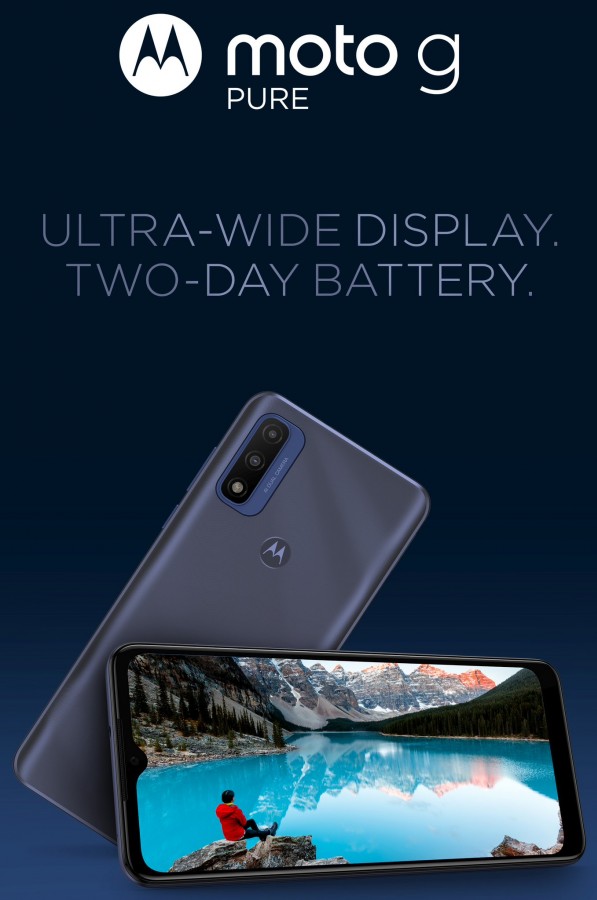 摩托罗拉G Pure和Moto E40官方图片在发布前泄露